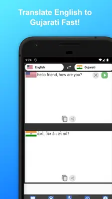 English to Gujarati Translator android App screenshot 0