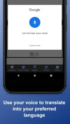 English to Gujarati Translator android App screenshot 2