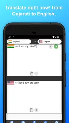 English to Gujarati Translator android App screenshot 3